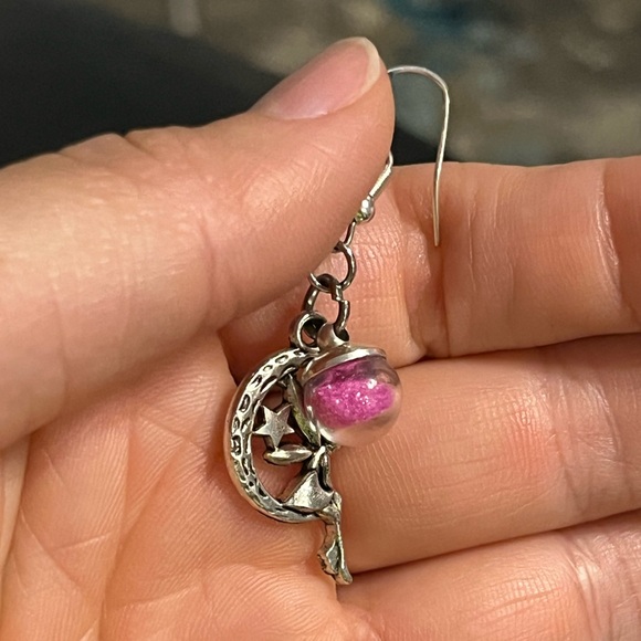 Handcrafted Mini Pixie Dust Earrings - Picture 6 of 6